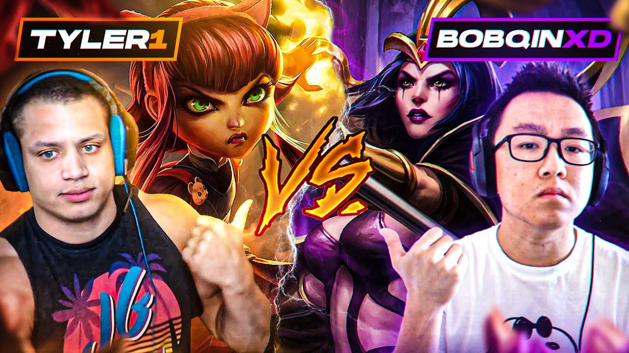 I FINALLY FACE TYLER1 IN MID LANE!! | TYLER1 VS BOBQINXD