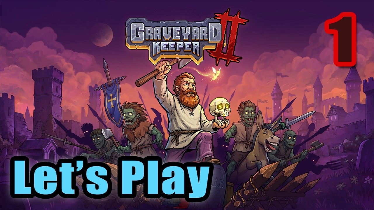 I got to play Graveyard Keeper 2. Cozy Medieval Life Sim. Emberville x Stardew Valley. Full Gameplay