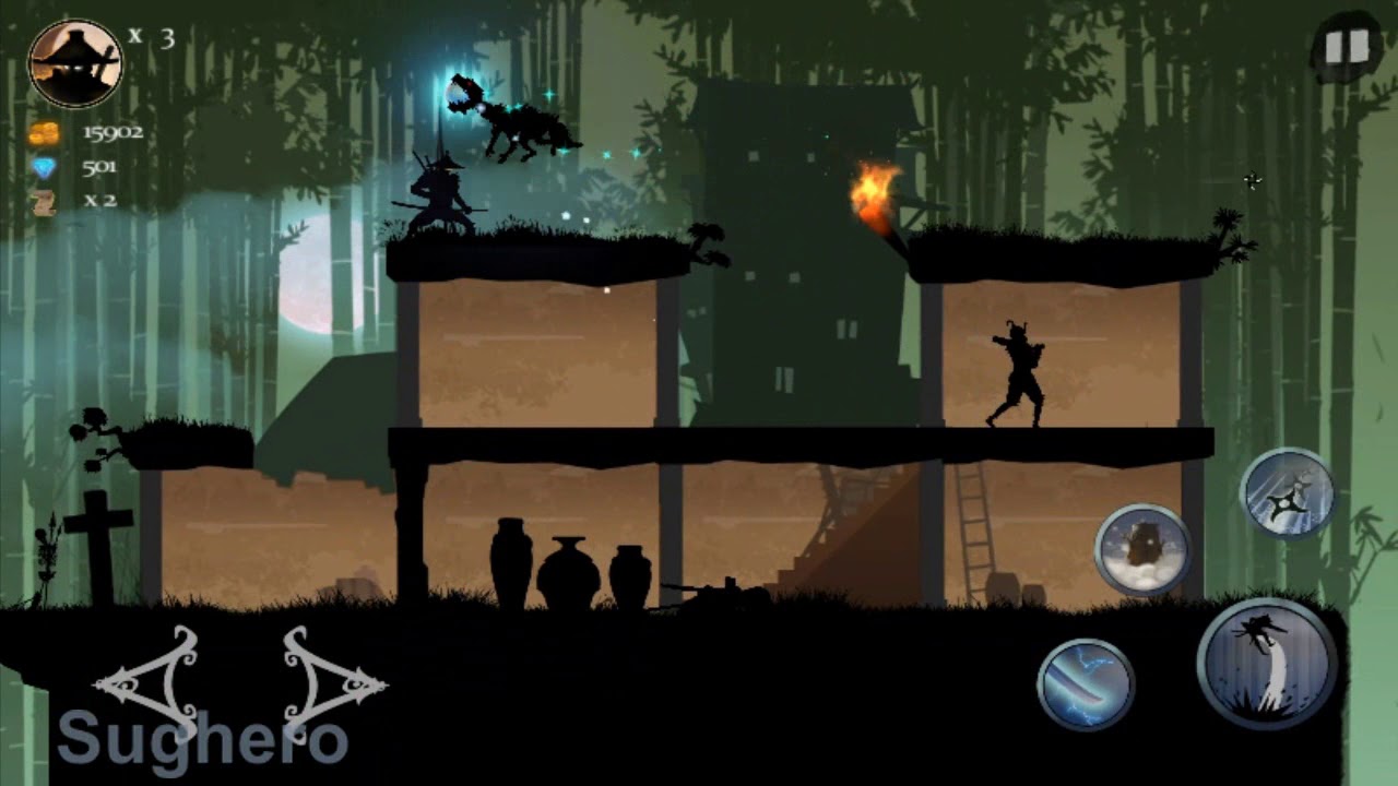 Ninja Arashi - Chapter 1 - Level 7 (No Deaths)