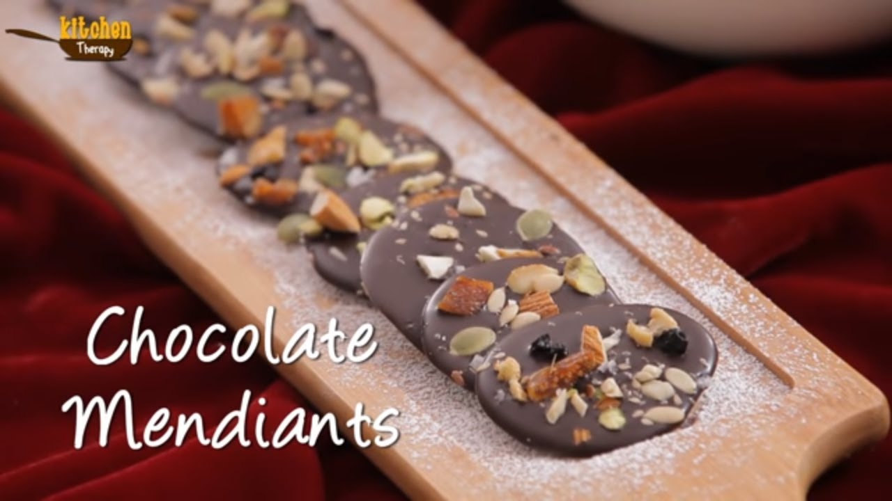 Chocolate Mendiants | Fruit and Nut Chocolate Recipe By Kamini | Mother's Day Special Recipe