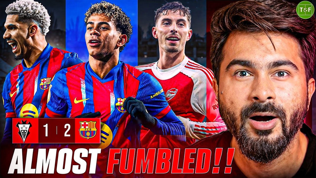 Barca Need A Striker! | Barca 2-1 Albecete | Arsenal Reach EFL Cup Final! #MDB