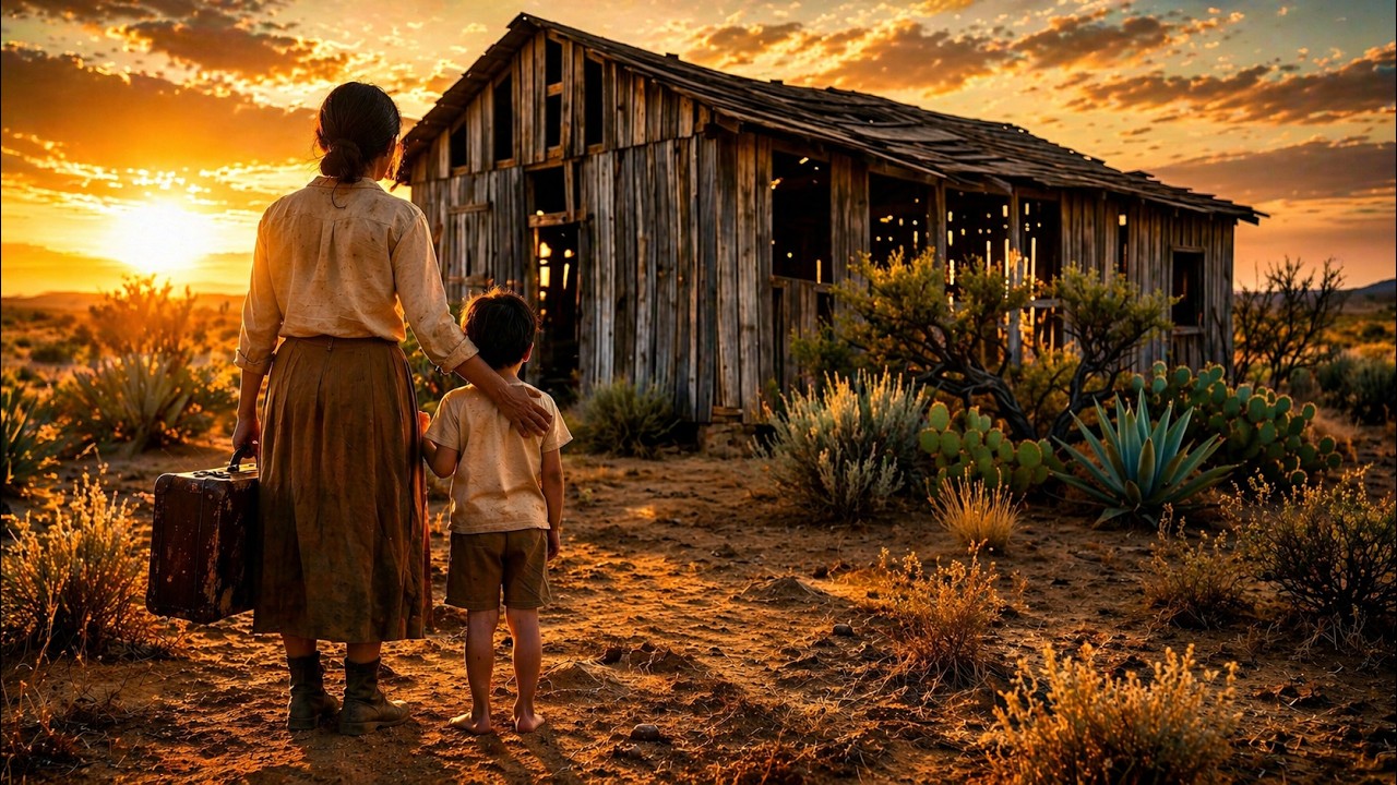 Expulsa de casa com o filho, foi parar em uma casa abandonada... Era s&oacute; o in&iacute;cio do sofrimento...