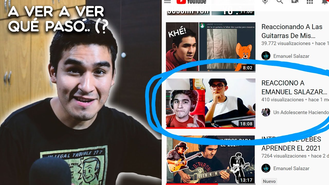 ALGUIEN REACCIONÓ A MIS VIDEOS 😱
