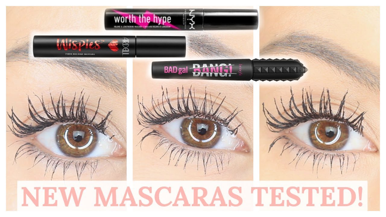 BATTLE OF THE NEW MASCARAS - BENEFIT BAD GAL BANG, NYX WORTH THE HYPE | Beauty's Big Sister
