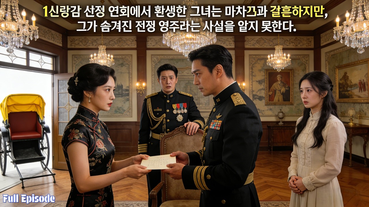 신랑감 선정 연회에서 환생한 그녀는 마차꾼과 결혼하지만, 그가 숨겨진 전쟁 영주라는 사실을 알지 못한다.