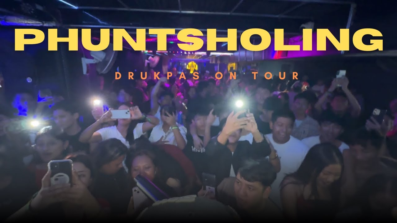 DRUKPAS ON TOUR AT PHUNTSHOLING ❤️🔥THANK YOU SO MUCH EVERYONE 🙏 @RebellionsBhutan 