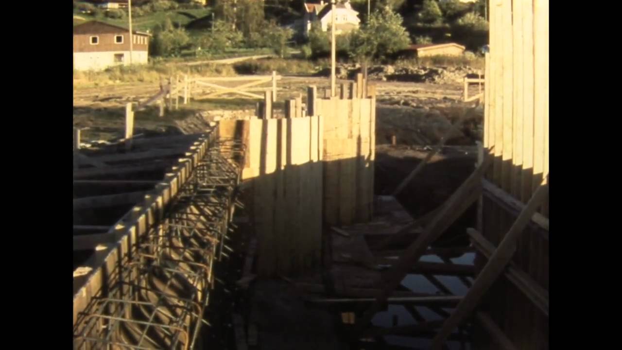 Samfunnshuset på Ulefoss bygges