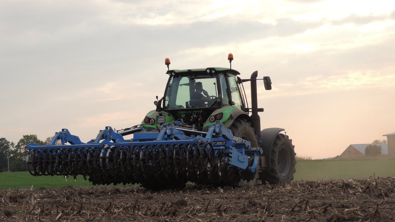 Talerzowanie 2018! Deutz Fahr 6160 & Mandam