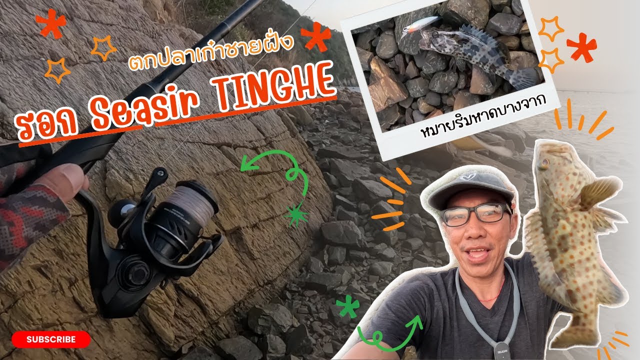 รอก Seasir Tinghe ตกปลาเก๋าชายฝั่ง