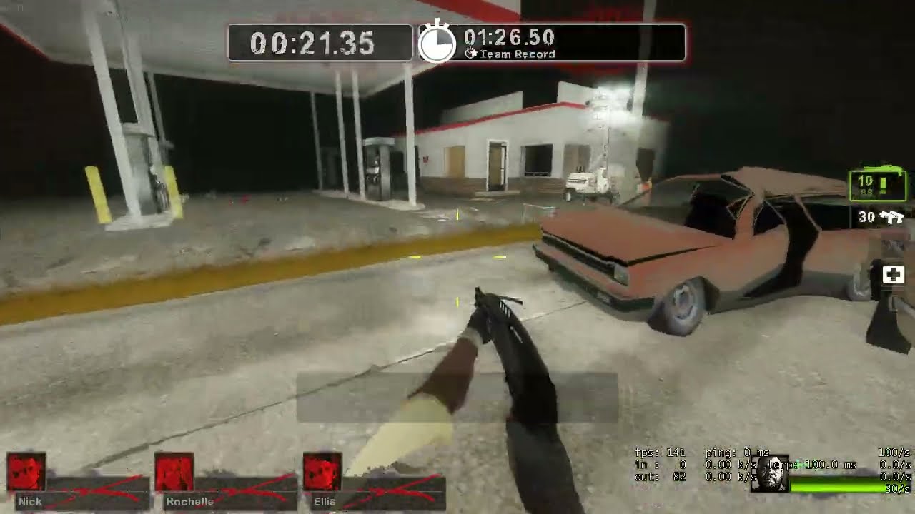 Left 4 Dead 2: Survival Solo Godspot | Cane Field, Hard Rain