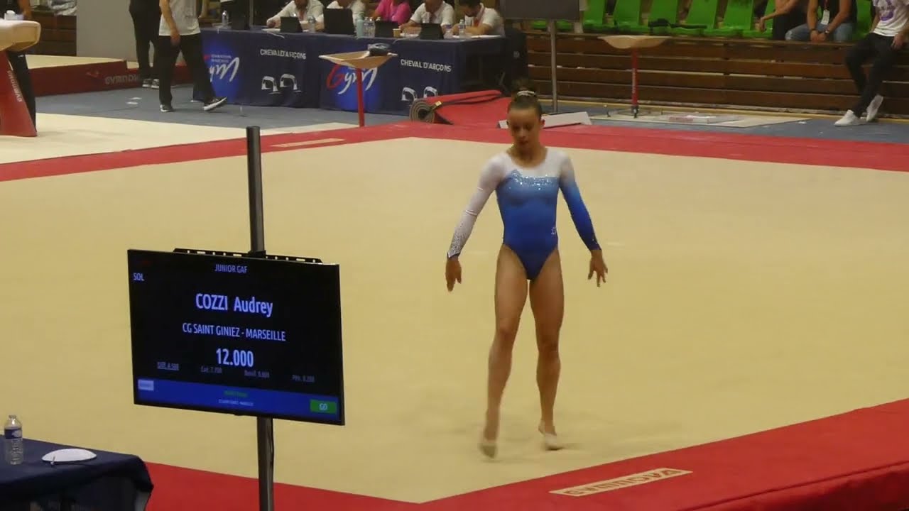 Faure Alison sol CG 1 championnat de France Elancourt 2022
