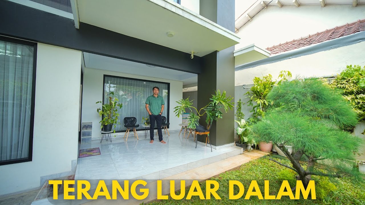 Rumah Modern Tropis Dengan Nuansa Terang