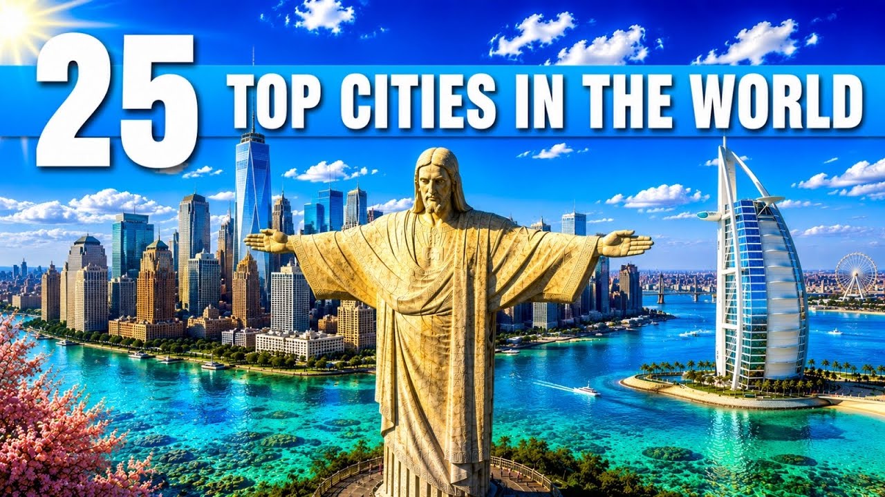 Best Cities in The World To Travel 4K