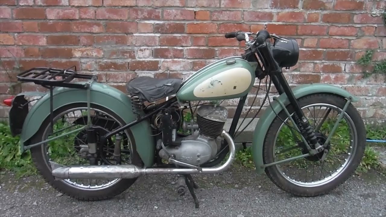 BSA D1 Bantam 1961 short ride.