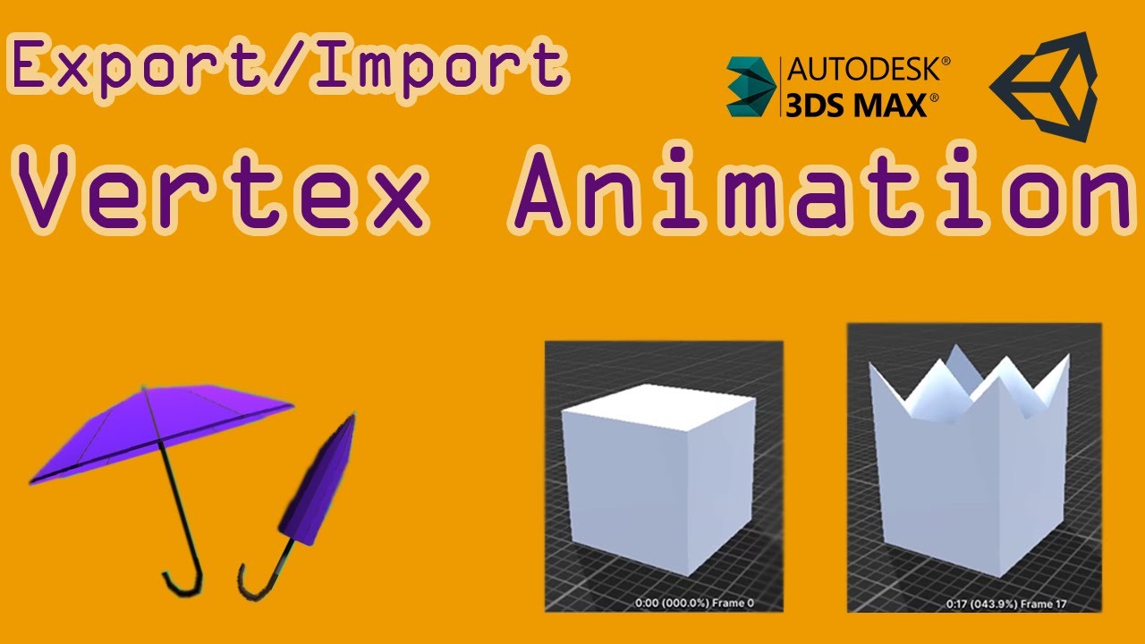 Vertex Animation Import to Unity Using Morpher Modifier | Unity Devlog Tutorial