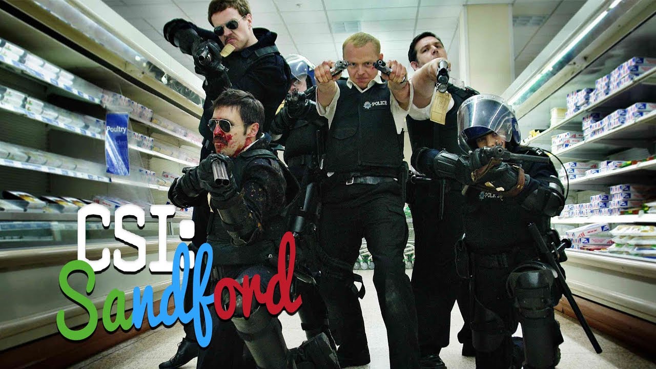 Hot Fuzz CSI Miami Style Intro Parody