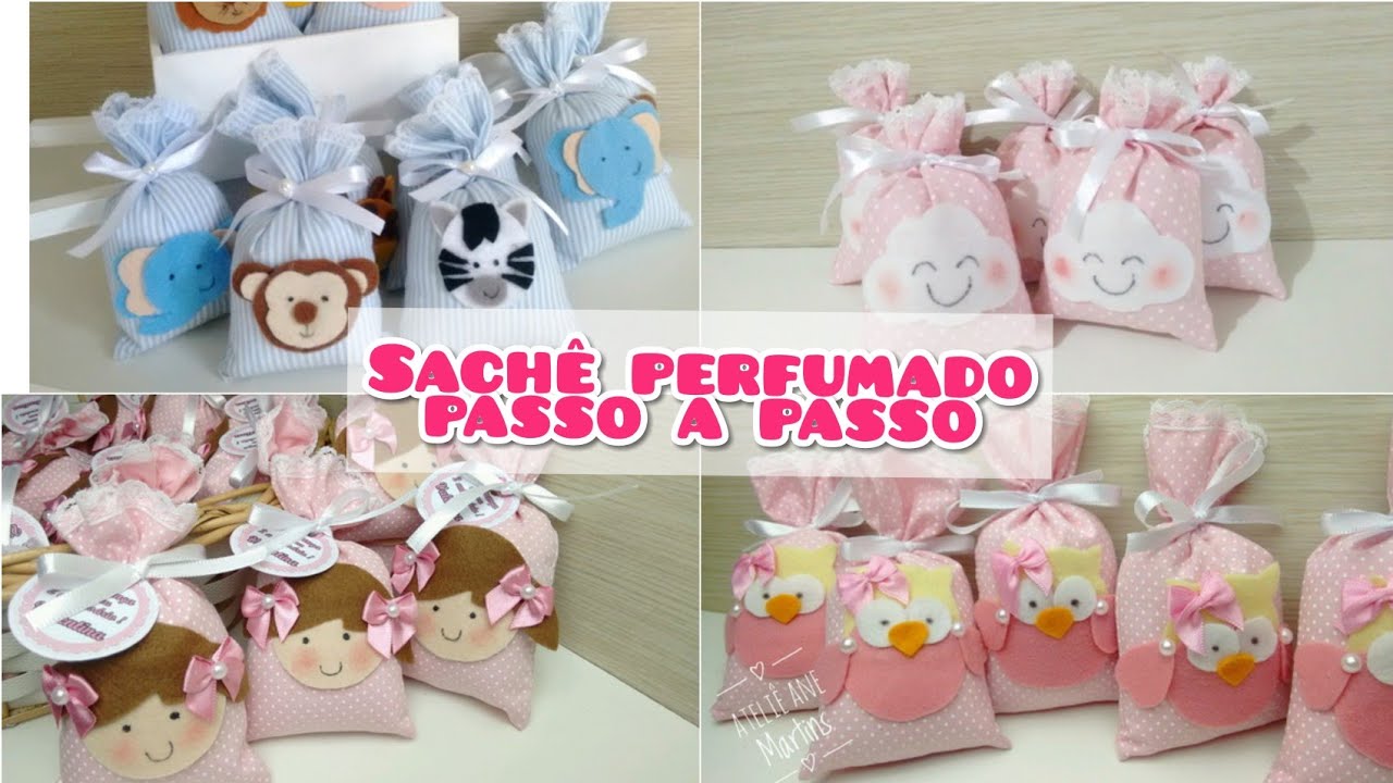 ♥️Como fazer sachê perfumado, passo a passo detalhado ♥️