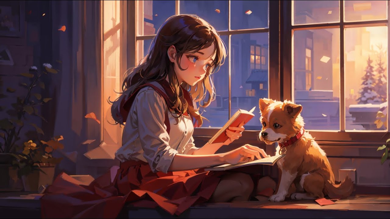 Whispers of Wisdom: Quietly Reading a Book - A Tranquil Journey into the Pages of Serenity