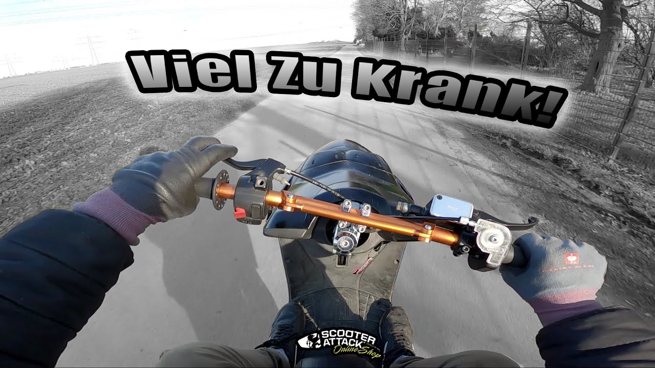 Dieser Roller ist viel zu krank! | Mbk booster | Roller vlog