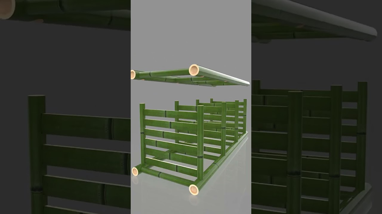 This bamboo storage rack can hold flowers or serve as a bookshelf &mdash; both beautiful and practical!