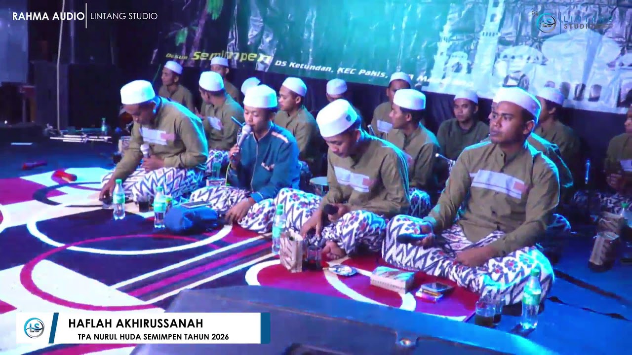 live pengajian haflah akhirussanah tpa nurul huda semimpen
