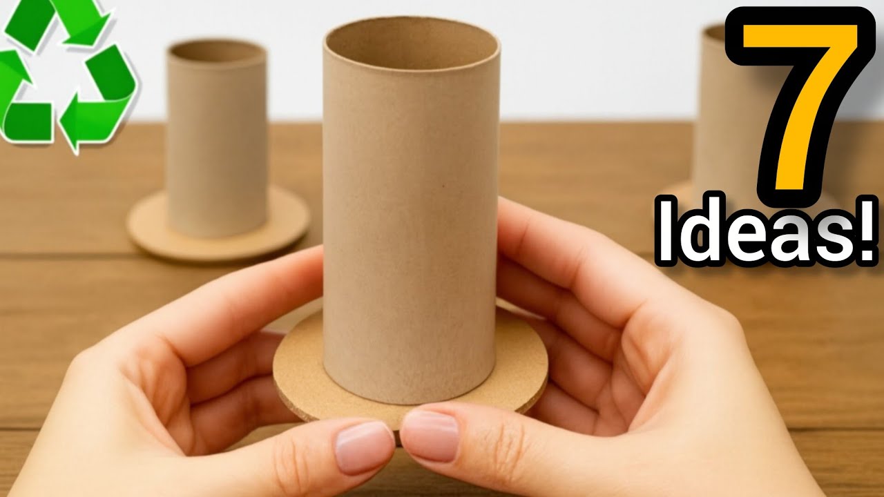 Transforming Cardboard Rolls & waste material!😱♻️ 7 GENIUS Recycling Ideas That Will Amaze You