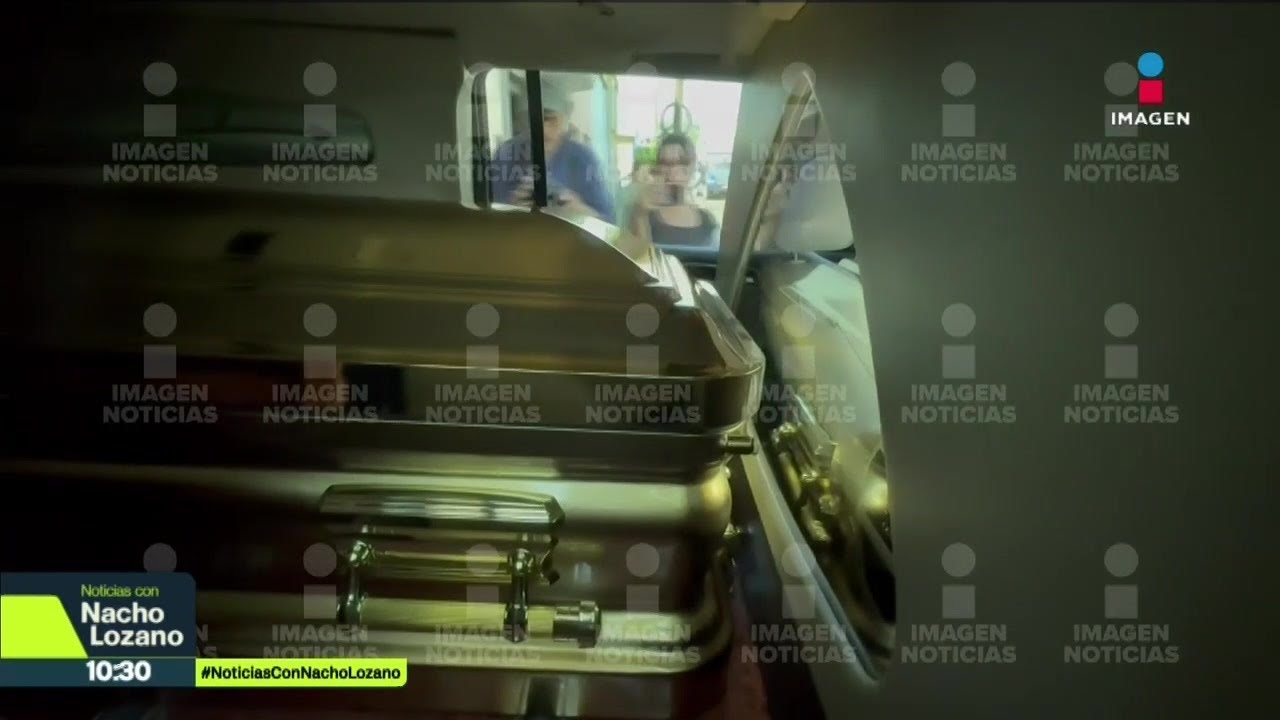 Así es el ataúd dorado en el que supuestamente sepultaron los restos del Mencho