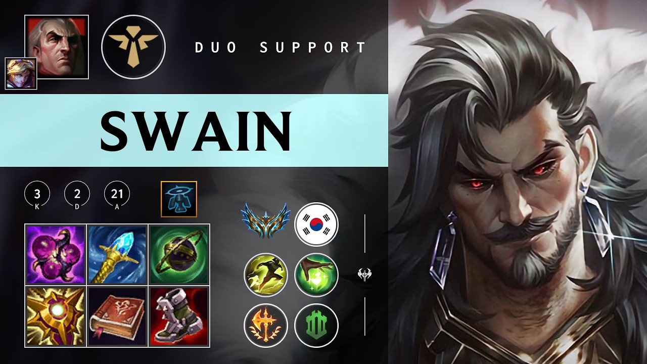 Swain Support vs Senna - KR Challenger Patch 26.03