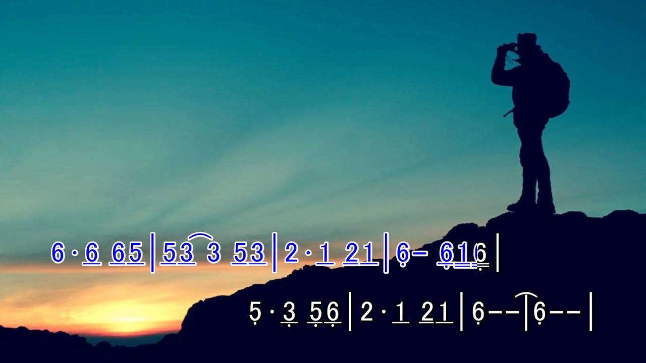 簡譜字幕KTV---心碎[ 陳雷]_Cm