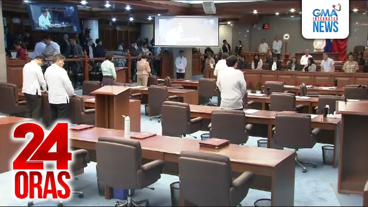 Handa ang Senado kung iakyat sa kanila ang reklamo; Sotto, binibigyan ng legal guidance... | 24 Oras
