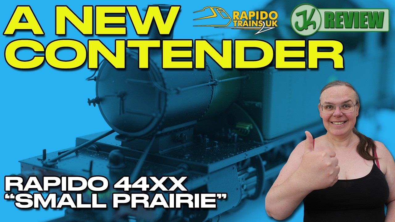 New Contender - Rapido GWR 44xx Small Prairie in Green - Unboxing and Review