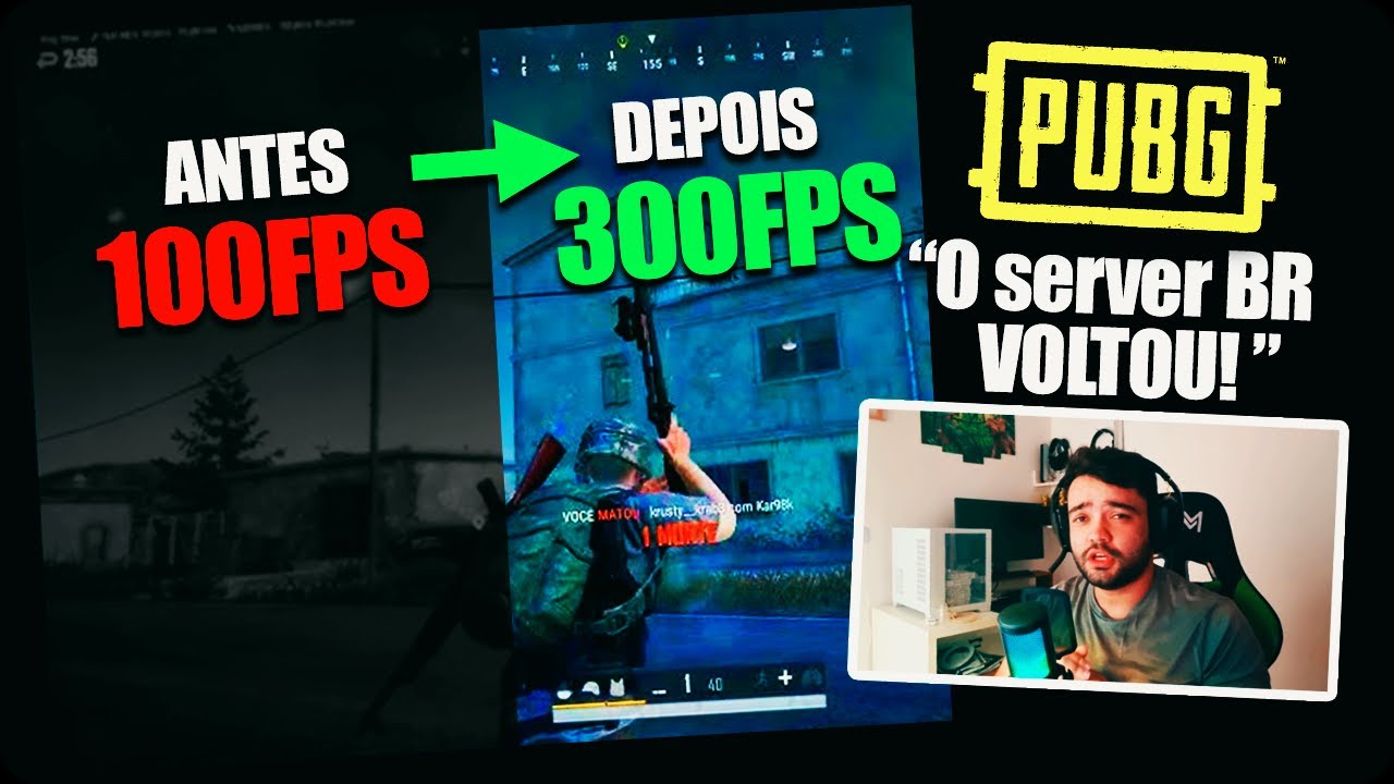 GUIA PARA AUMENTAR FPS NO PUBG! ATUALIZADO!