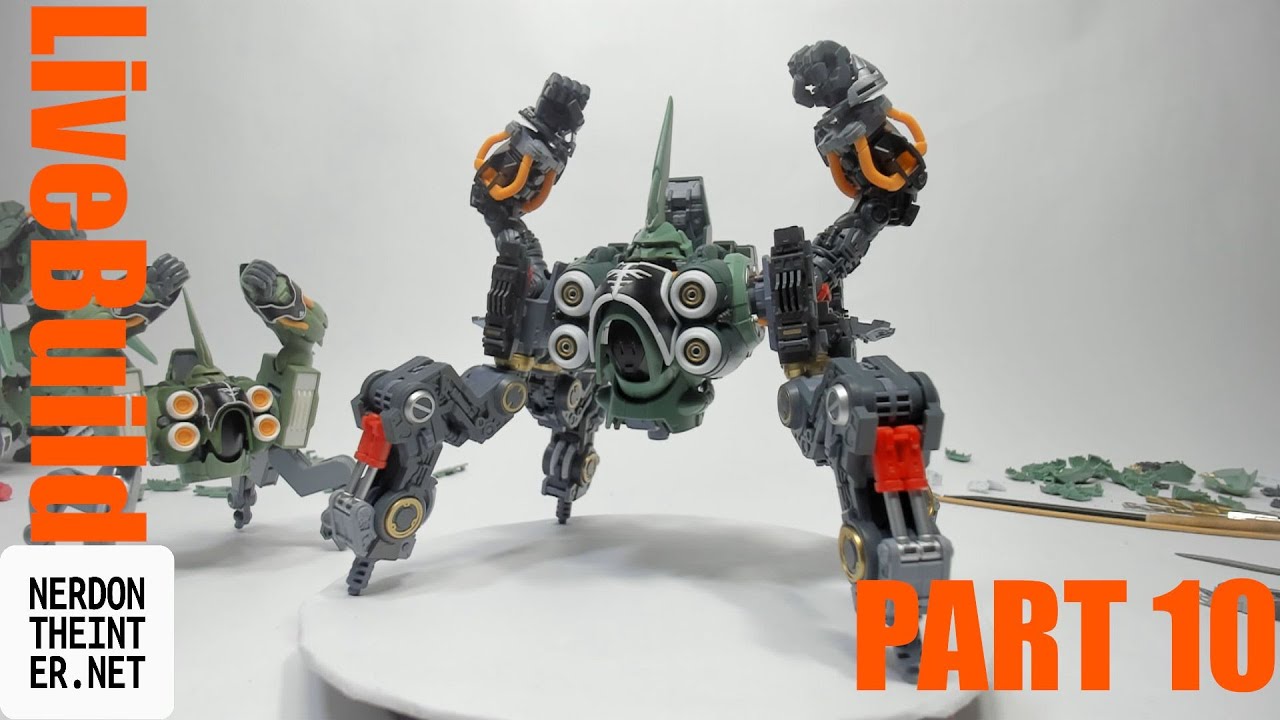 Osiris Aerial Dominator (Kshatriya) | Part 10 | 1/100 Axis Model Works | LiveBuild