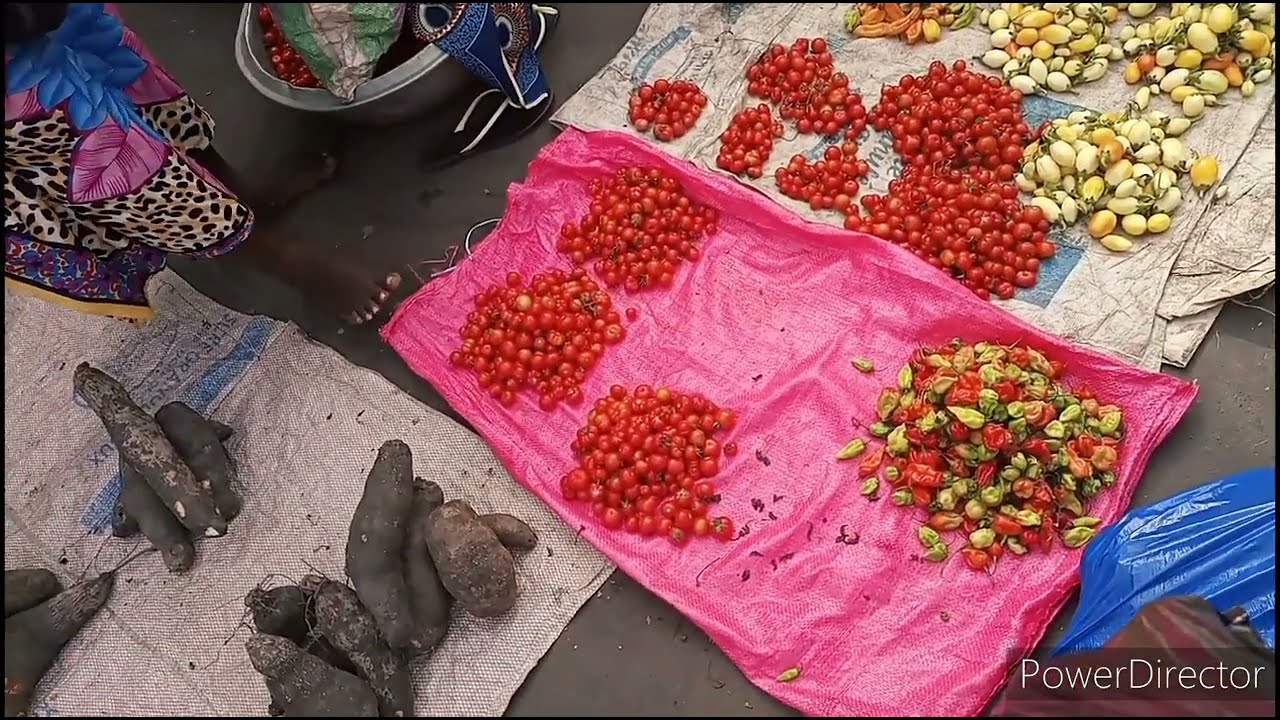 A LA DECOUVERTE DE LA BELLE VILLE de YAMOUSSOKRO- petite balade et achats au marché🇨🇮🇨🇮