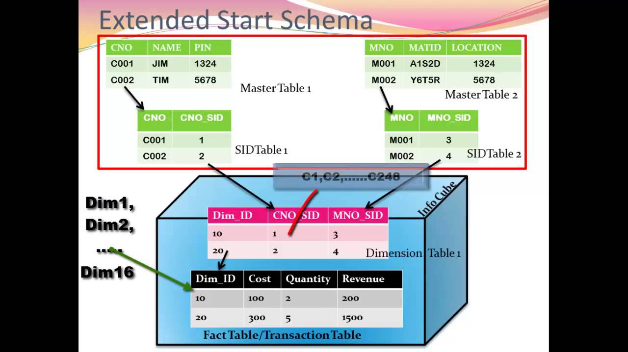 Star Schema & Extended Star Schema