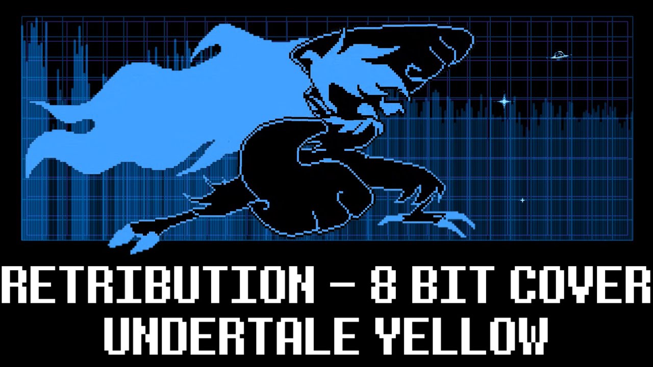 Retribution - Undertale Yellow - 8 Bit Cover