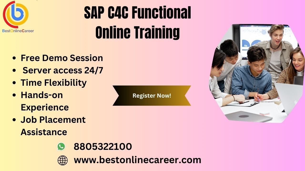 SAP C4C Functional Training| SAP C4C Functional Course| SAP C4C Functional Online Training