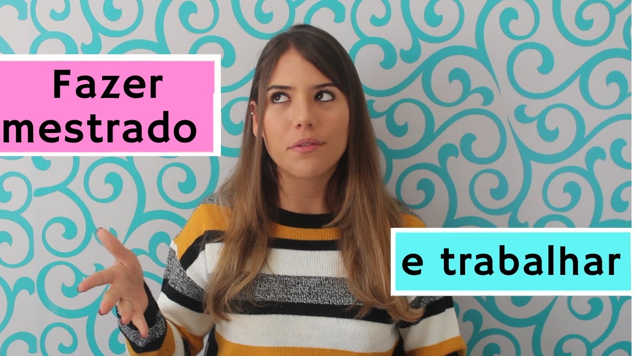 É possível trabalhar e fazer mestrado ? I Você só dá aula ?