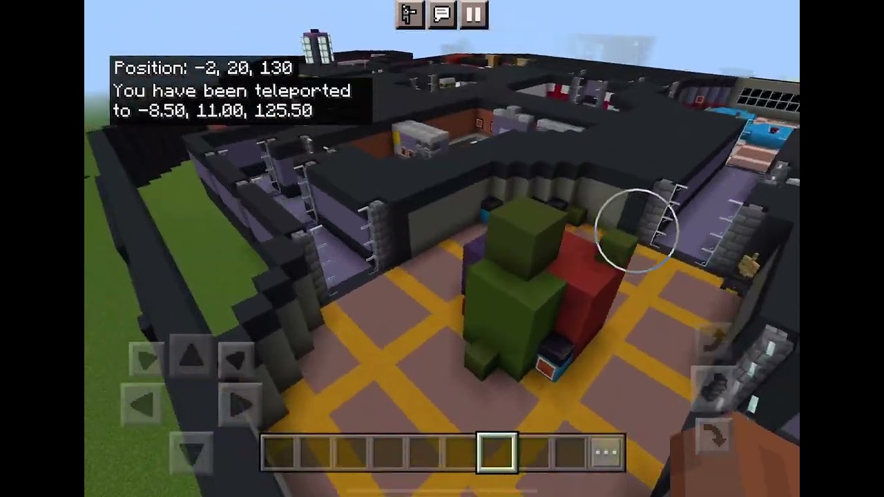 Additions to Among Us Skeld map in Minecraft (map by @fedex26922