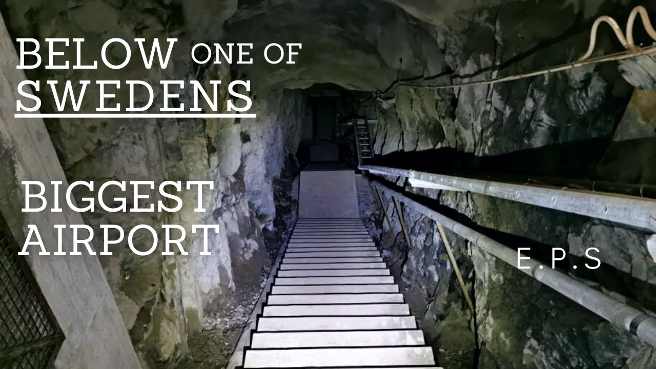 Exploring Underground facility | below one of Swedens Biggest Airport