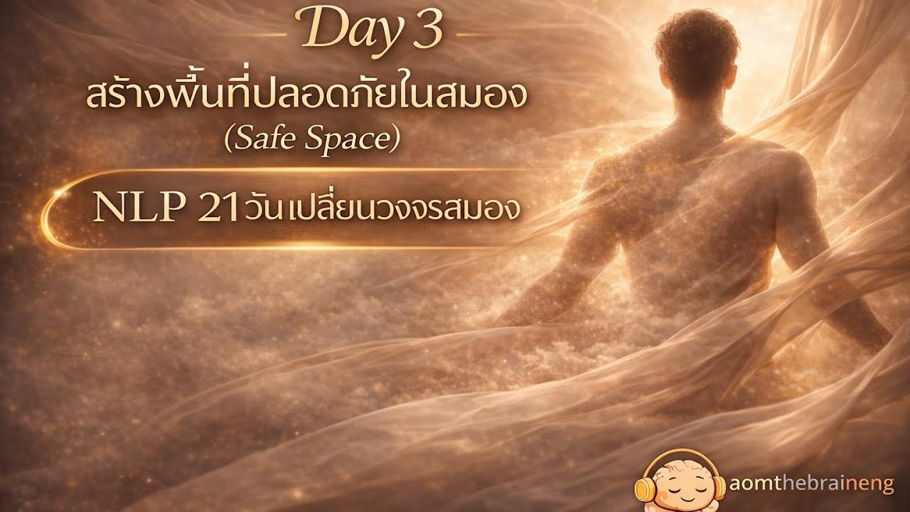 21 วัน เปลี่ยนวงจรสมอง Day 3 : ￼ สร้างพื้นที่ปลอดภัยในสมอง  (Safe Space)￼