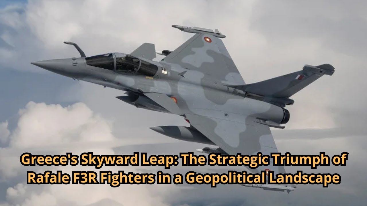 Greece's Skyward Leap The Strategic Triumph of Rafale F3R Fighters in a Geopolitical Landscape