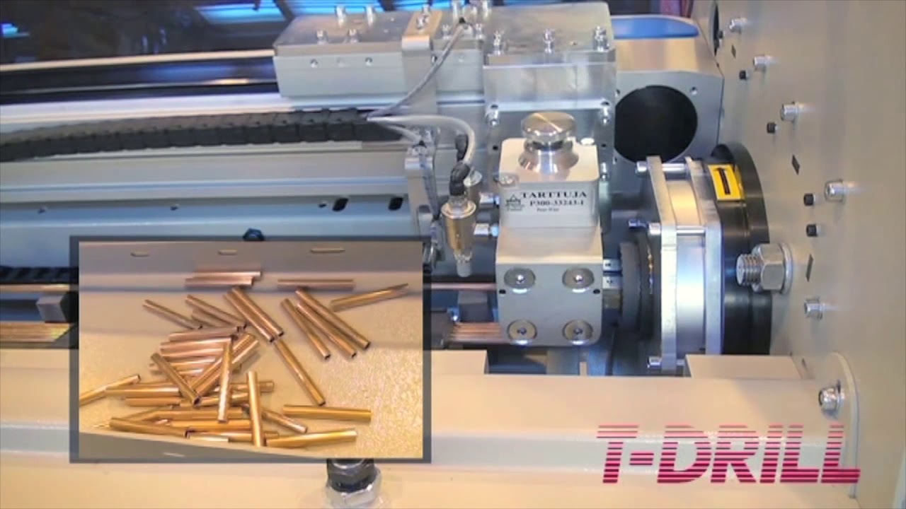 T-DRILL TCC-28 RL Tube Cutting machine  2017