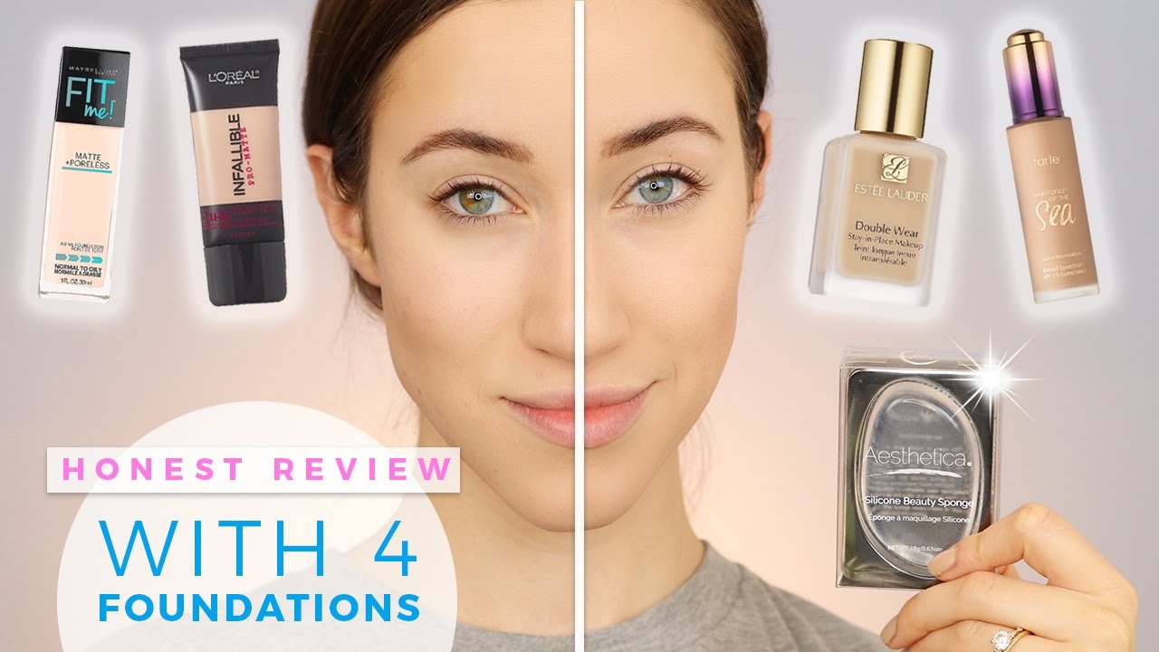 SILICONE SPONGE STILL WORTH THE HYPE? | TESTED WITH 4 FOUNDATIONS | ALLIE G BEAUTY