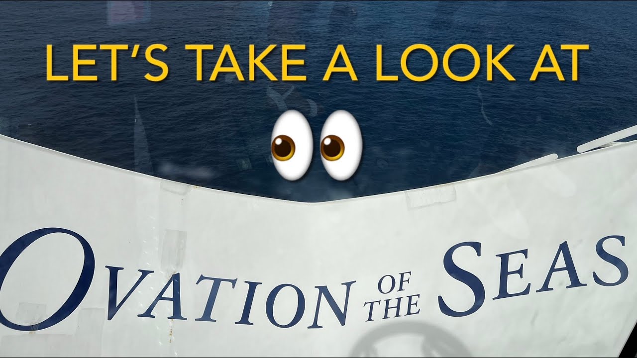 Deck tour of Royal Caribbean Ovation of the Seas