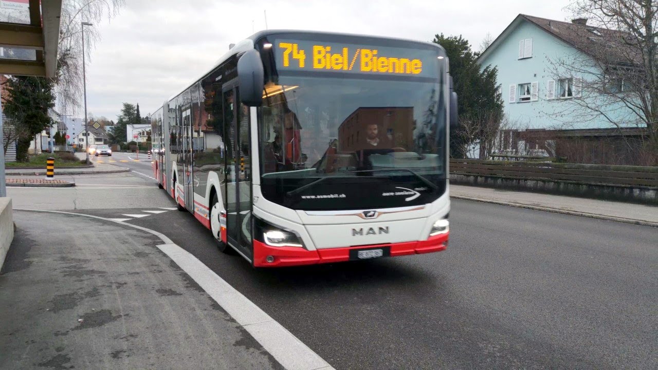 MAN Lion's City G Hybrid Mobil Aare Seeland Bienne