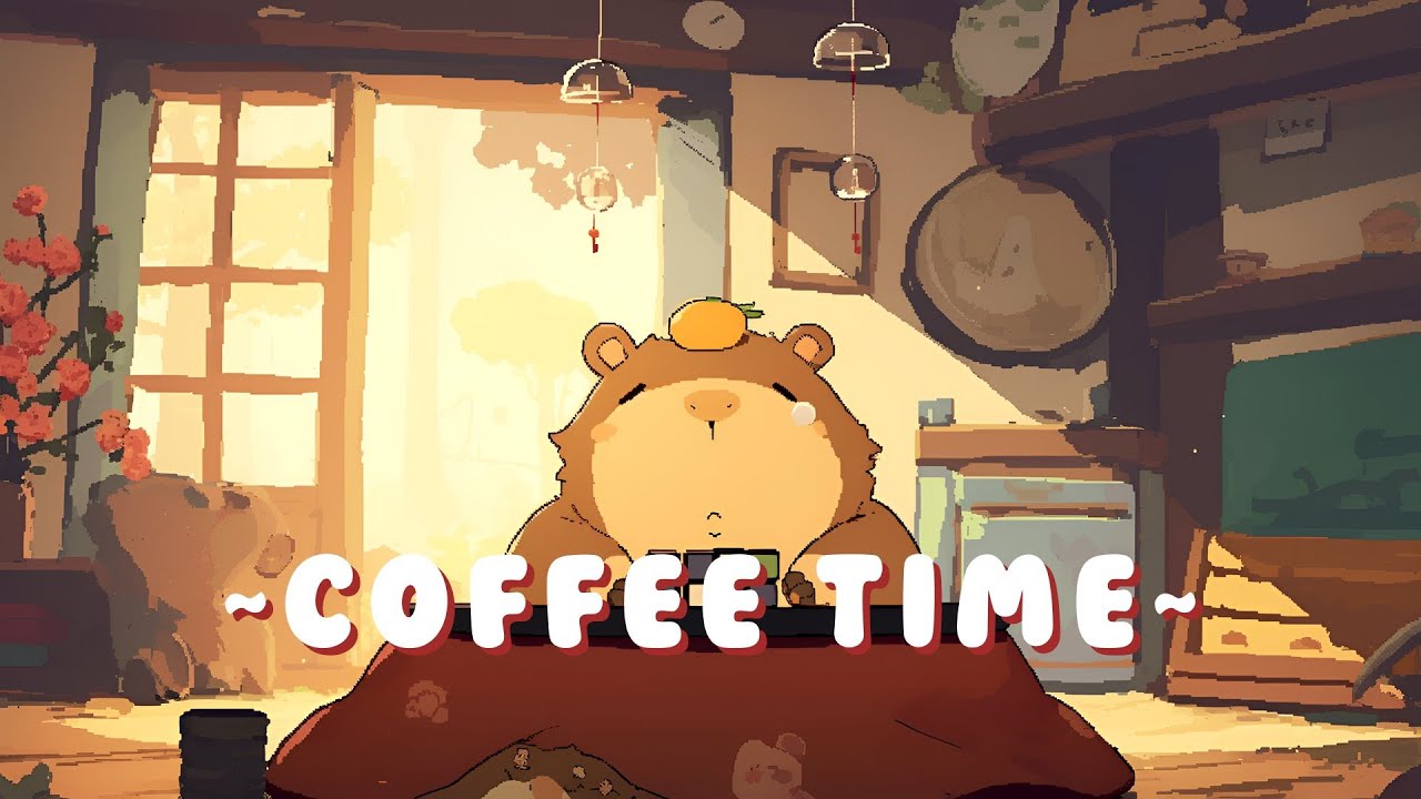 Capybara Music Lab - Relaxing Beats to Study/Sleep/Chill ~ Relaxing Vibes ~ 🦫 🌿 ☕