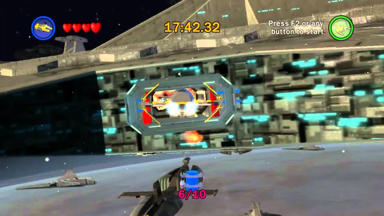 Let's Play Lego Star Wars: The Complete Saga - Ep 3 Ch 1 ~ Battle Over Coruscant ~ Challenge