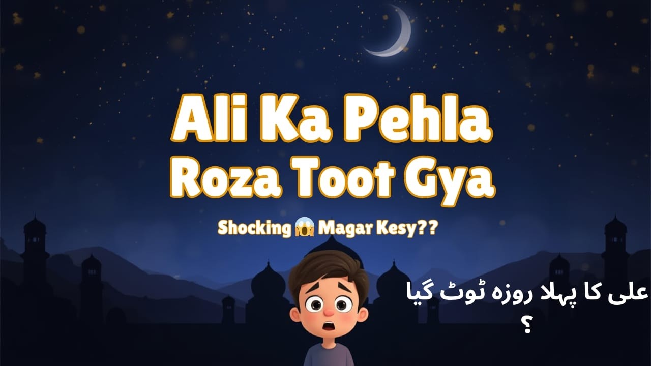 Ali ka Roza Kesy Tota? | Islamic Kids Story in Urdu | Noor-e-Aulad