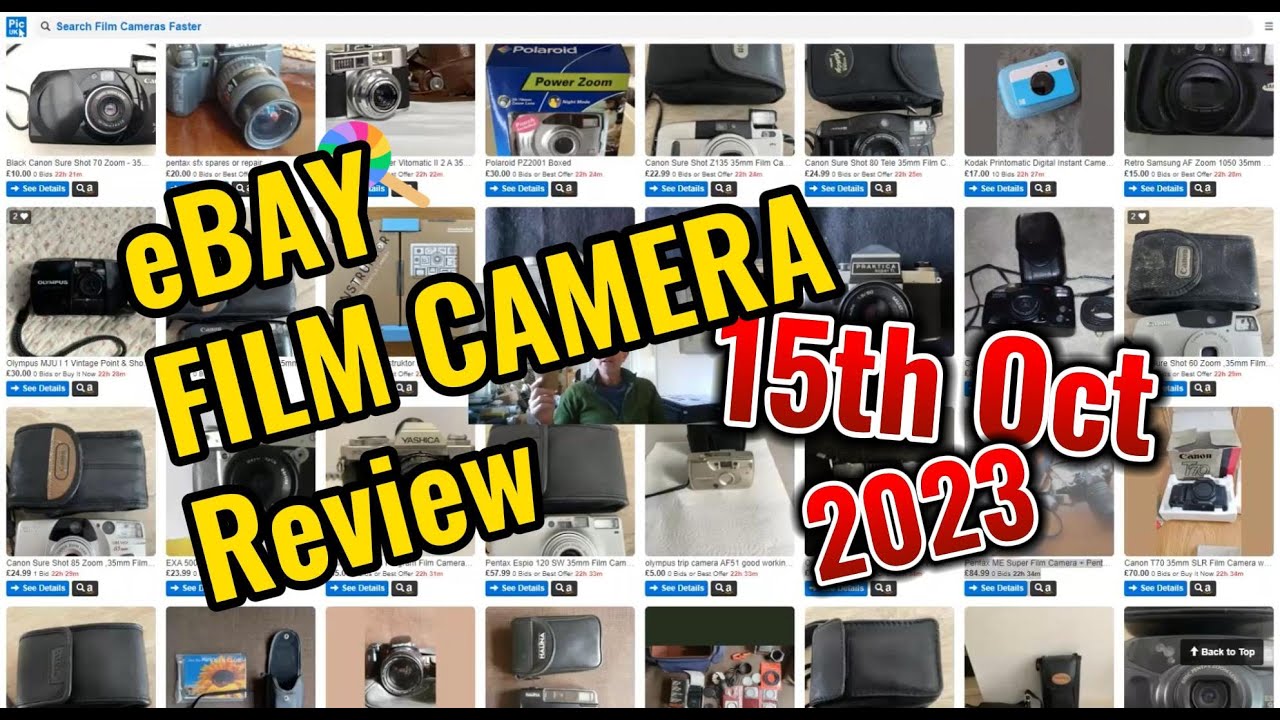 eBay Film Camera Buying Review - 15th October 2023